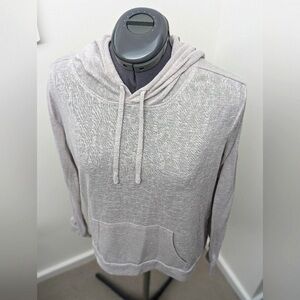 Light Gray Hooded Sweatshirt